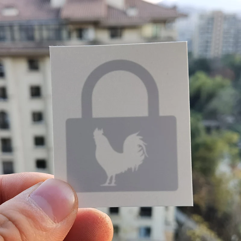 Фиксированный символ целомудрия петуха временная татуировка для взрослых