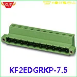 KF2EDGVC 7,5 2P~ 12P разъем PCB вставной TEMINAL блок 2EDGVC 7,5 мм 2PIN~ 12PIN GMSTBVA 2,5G 1766660 PHOENIX контакт DEGSON