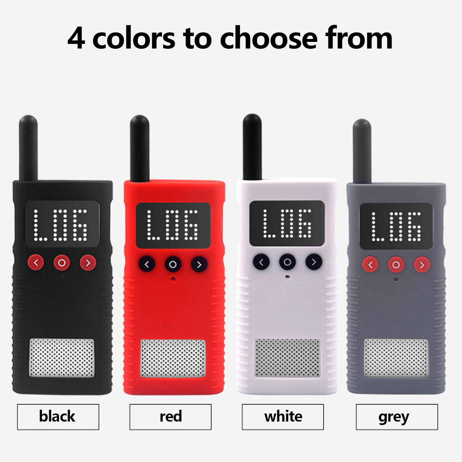 Silicone Protective Case Cover Anti-drop Anti-scratch Outdoor Interphone Protect  Shell Accessories for Xiaomi Walkie Talkie 1S