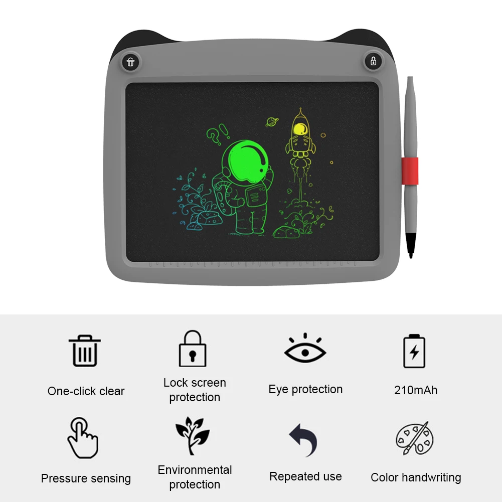 

LCD Writing Tablet Creative Panda Handwriting Electronic Digital Drawing Board Rewritable Blackboard Notepad Kids Drawing Toys