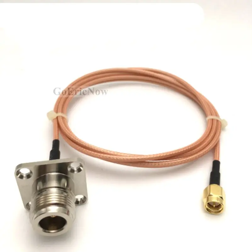 5pcs RF Coaxial 50ohm N Female Flange to Straight /Right Angle SMA/RP SMA Female/ Male RG316 Cable Connector (15cm) - купить по