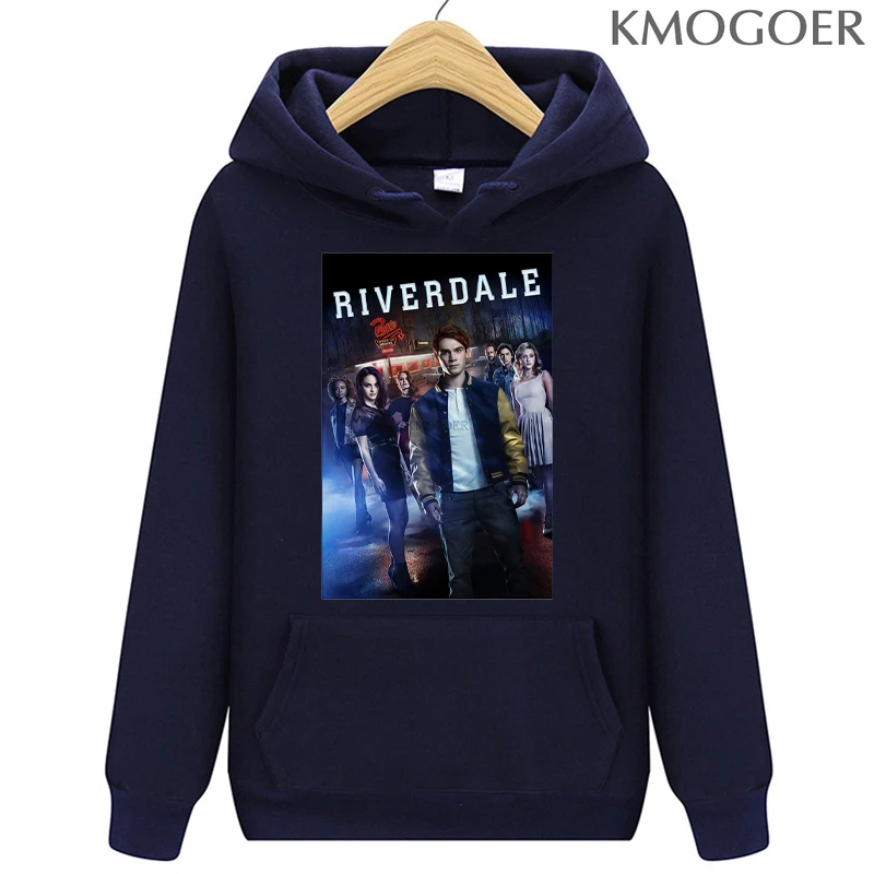 

Black&Blue Riverdale Women Pullover Casual Funny Swearshirt Casual Tee Top Hipster Tumblr Female Harajuku Men Hoodies Clothing
