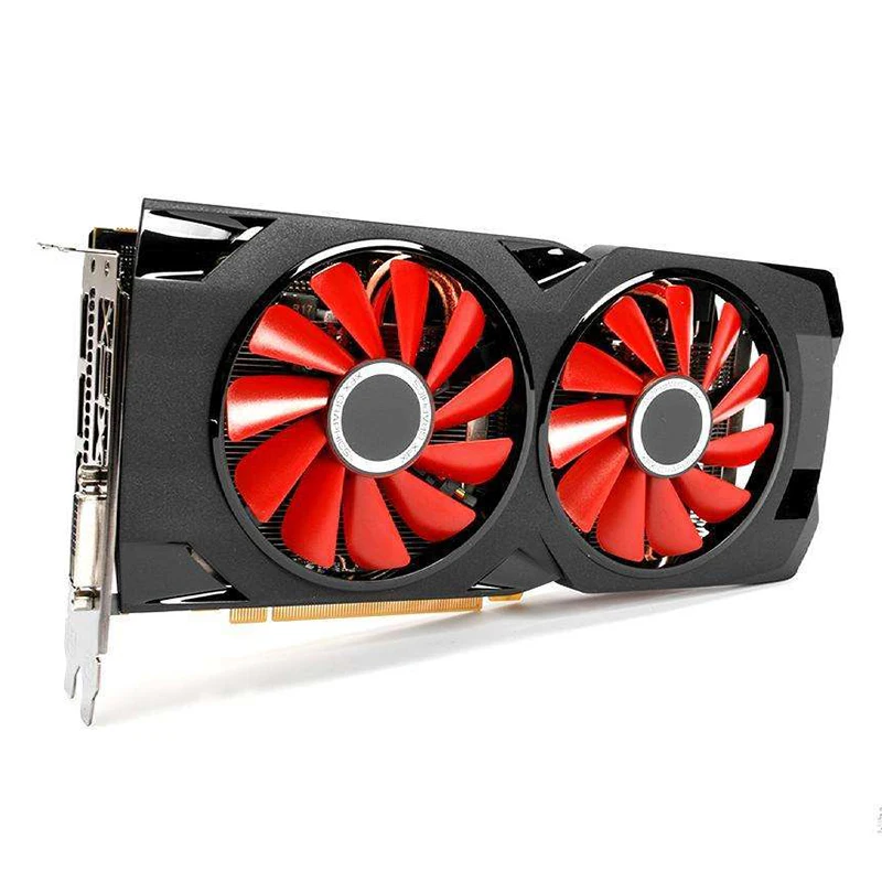 Видеокарта XFX AMD Radeon RX 570 8 ГБ DDR5 графическая карта GPU RX570 бит для настольного