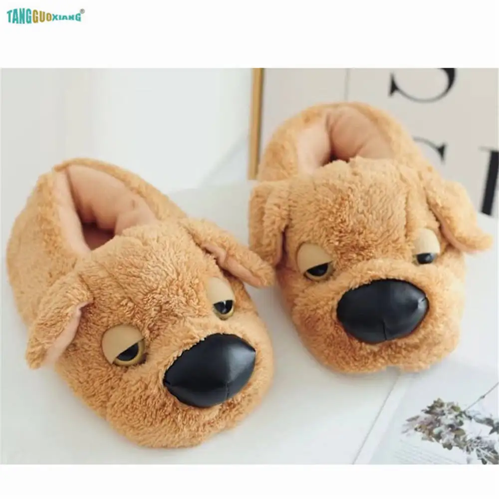 36 42 зимние плюшевые парные игрушки с животными для мужчин и женщин собака 100%