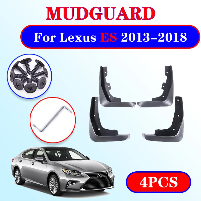 

Car Mudflap for Lexus ES XV60 2013~2018 Fender Mud Guard Splash Flaps Mudguards Accessories 2015 2016 ES250 ES300 ES300h ES200
