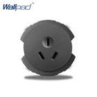 3-контактная розетка L6 16 А для кондиционера, настенная модульная электрическая розетка черного, белого, серого, золотого цветов