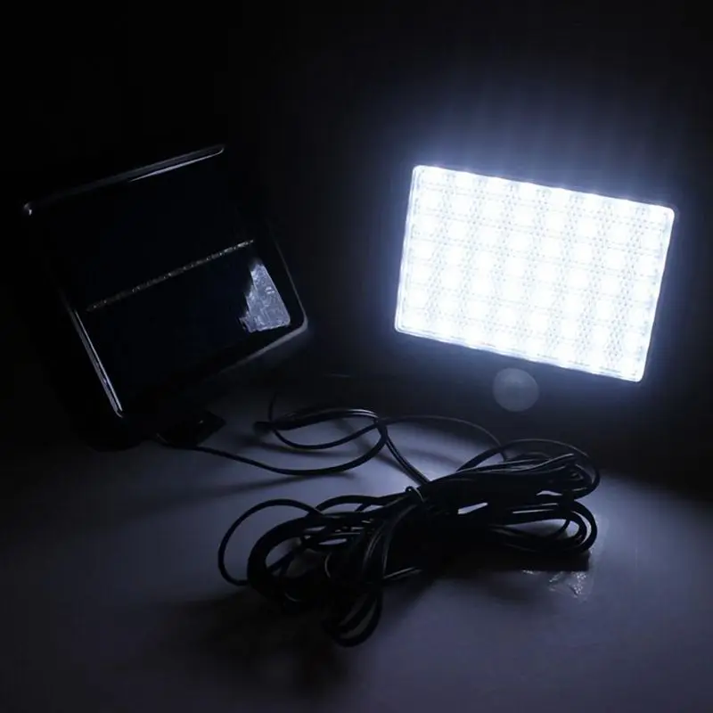 Солнечная панель с пассивным ИК датчиком движения водонепроницаемый настенный