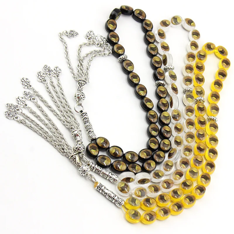 Исламские Молитвенные Четки мусульманские четки из смолы тасбих кисточка