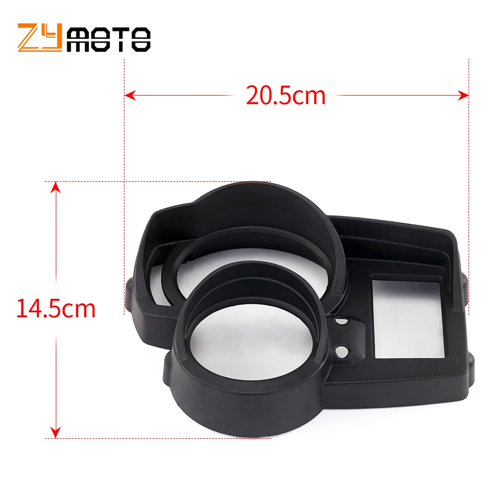 Черный солнцезащитный козырек для мотоцикла защита инструментов BMW F800R 2011-2020 F800ST