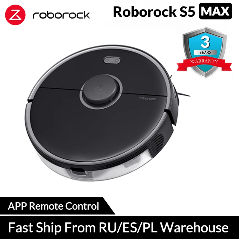 Робот пылесос Roborock S5 Xiaomi для умного дома Роботизированная уборка обновление S50 S55