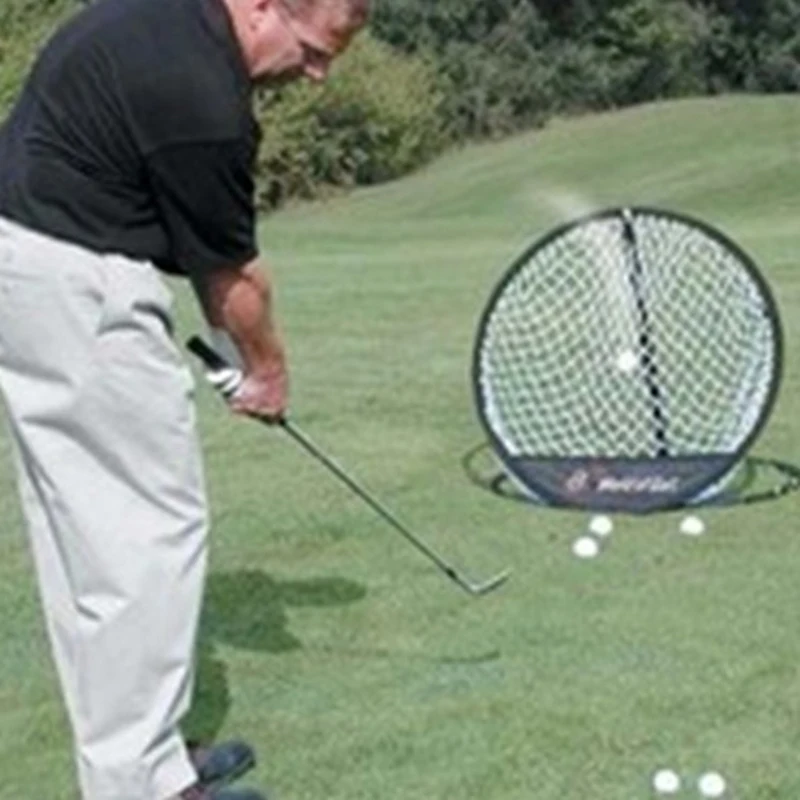 Сеть для гольфа цель с Чистая складная сумка транспортировки клюшек Аксессуары