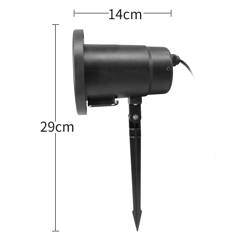 Светодиодный светильник на Рождество наружный декоративный садовый для газона