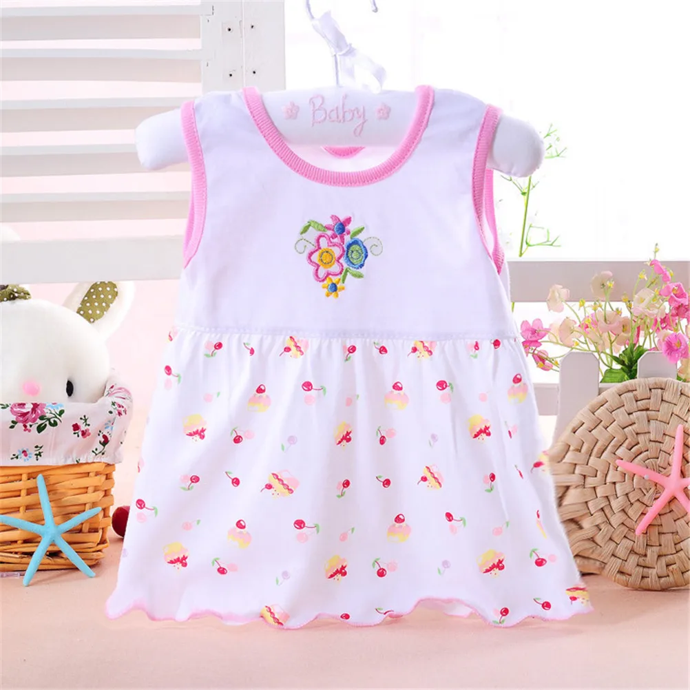 1pc low price 2019 hot sale baby girl clothes Summer flower style dress summer girls dresses infantile Dress | Детская одежда и