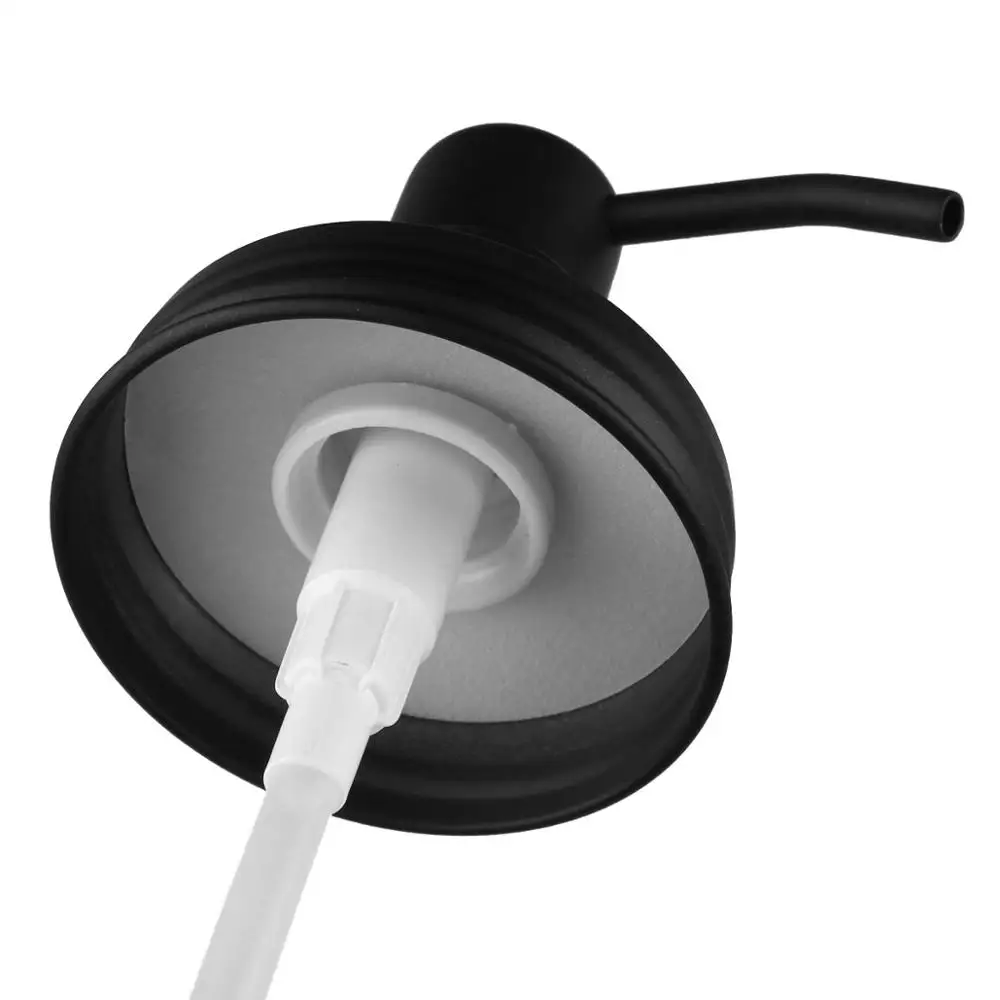 Диспенсер для мыла антикоррозийный дозаторы из нержавеющей стали трубка Mason Jar