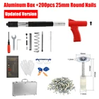 Автоматический шлаковый глушитель, ручные мини стальные гвозди, пистолеты, инструмент для крепления стен, заклепки, пистолет для бетона, якоря, проволоки, прорези, 4 передачи