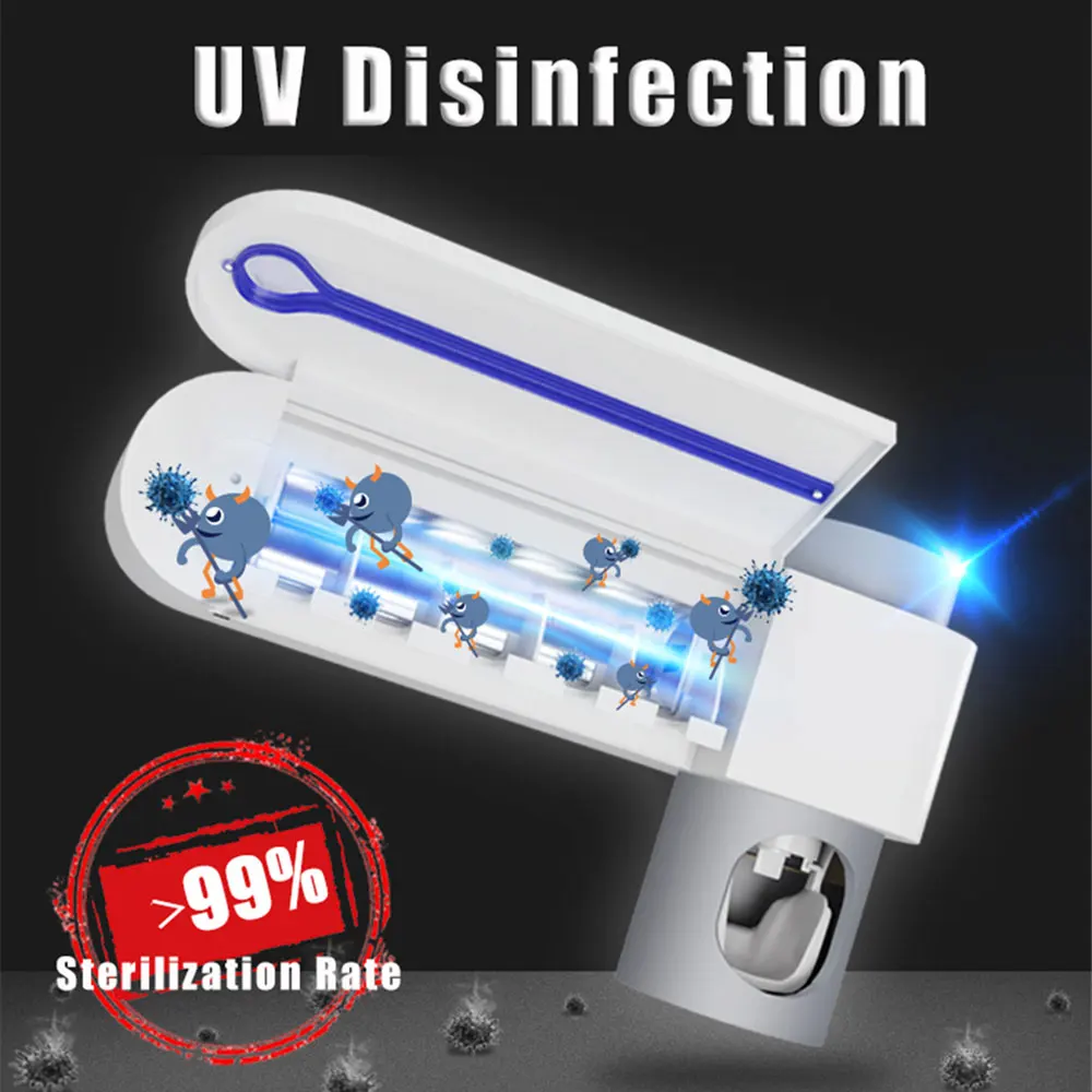 Зубная щетка стерилизатор с ультрафиолетосветильник антибактериальные