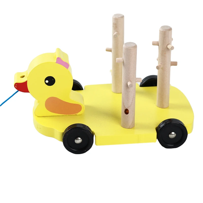 Новый Детский развивающий Деревянный конструктор многофункциональные