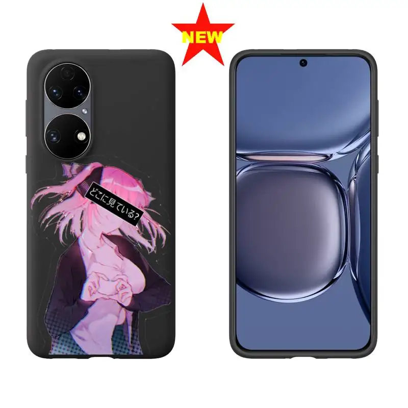 

Nakano Nino Gotoubun no Hanayome Phone Case For Huawei P20 P30 P40 Pro honor mate 7a 8a 9x 10i lite