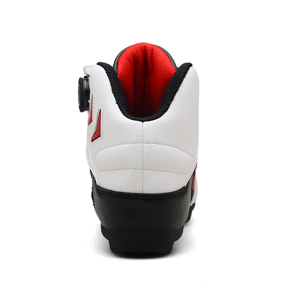 Мужские мотоциклетные ботинки дышащие защитные полуботинки для езды на