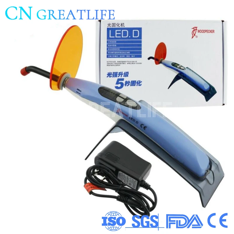 Original LED D Woodpecker Unit Wireless Cordless Dental Led Curing Lamp Dental Light Curing Led Woodpecker Led Curing Light