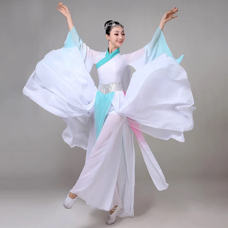 

Женский костюм для классических танцев, новый элегантный костюм в китайском стиле, танцевальный костюм