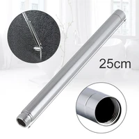 10 shower head extension arm kit stainless steel wall mounted extra shower arm mount tube for home bathroom hardware