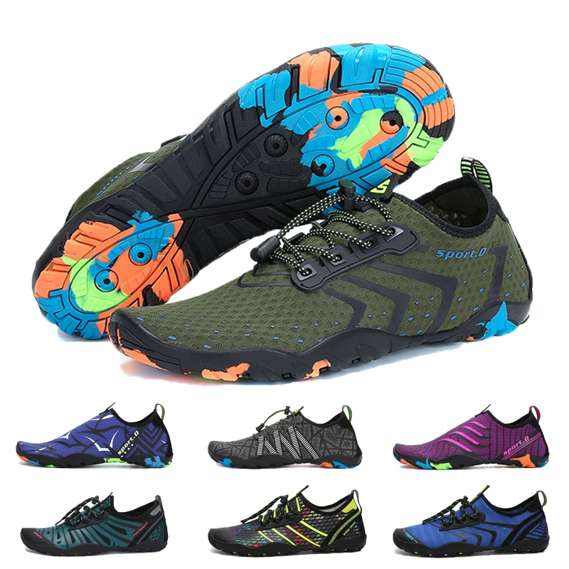 Спортивная обувь мужские летние пляжные сандалии для воды быстросохнущая женщин