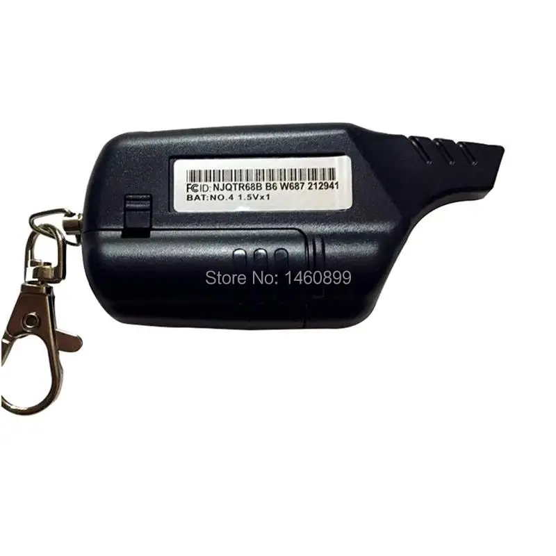Брелок для ключей с ЖК дисплеем B6 + силиконовый чехол русской версии Twage Starline
