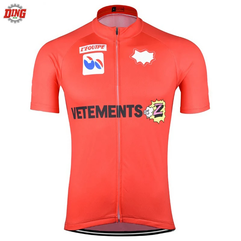 Новые летние велосипедные Джерси для мужчин с коротким рукавом оранжевый белая
