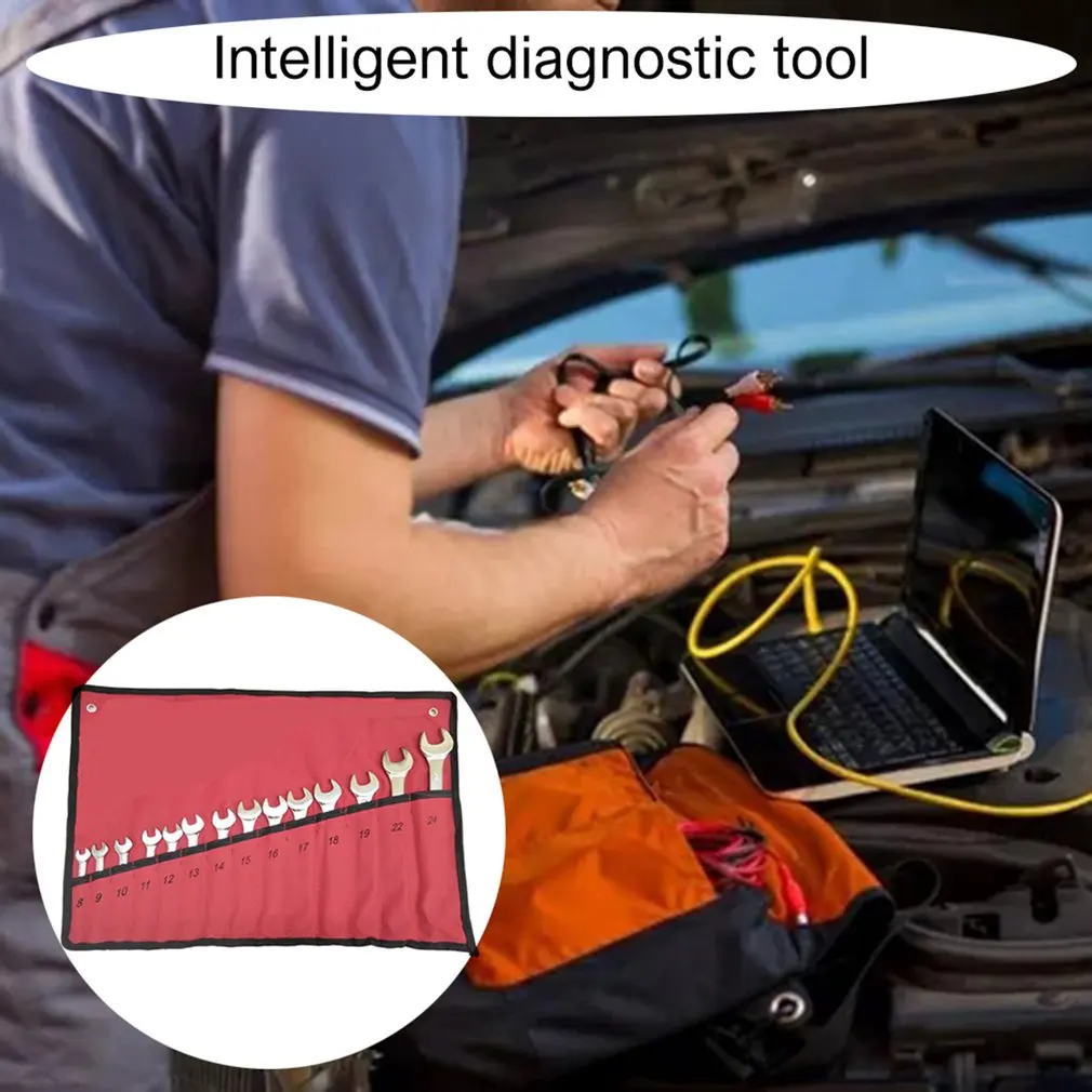 

Open End Wrench Set 8-24mm Combination Wrench Set Carbon Steel Material High-polished Chrome Surface