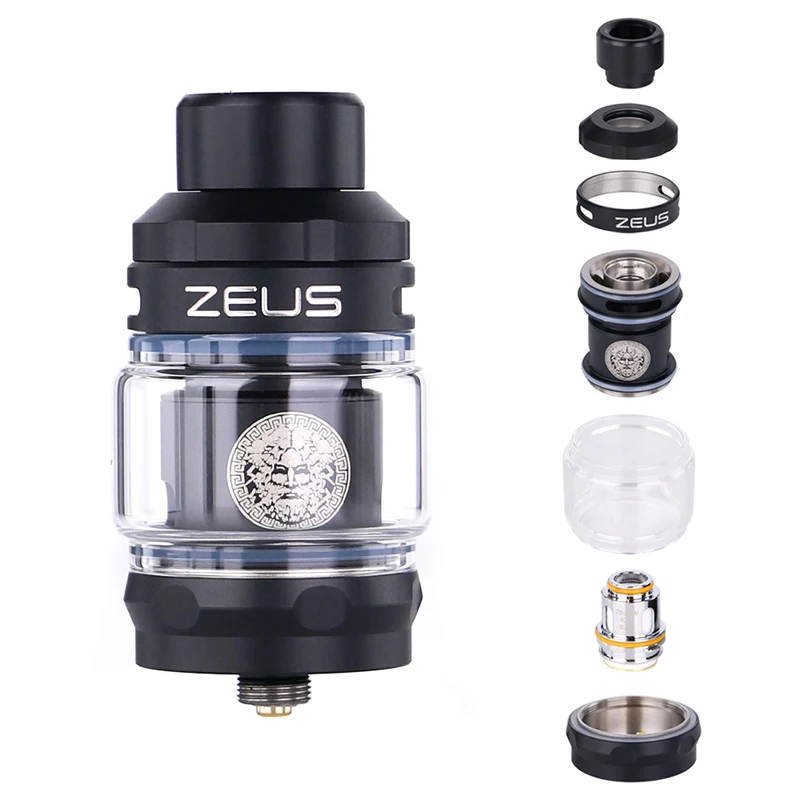 Оригинальный Geekvape Aegis Max 100 Вт бокс мод подходит для 18650/21700 батареи с 5 мл Zeus Sub ohm Tank &