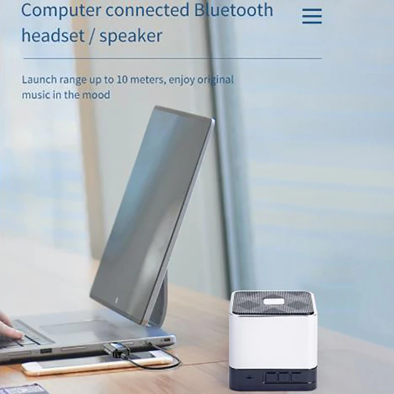 2в1 3 5 мм стерео AUX беспроводной адаптер с ЖК-дисплеем USB Bluetooth 0 аудио приемник