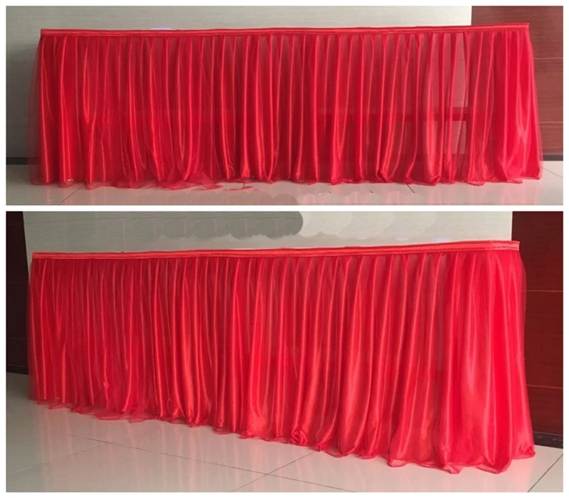 Тюлевая юбка пачка из ледяного шелка Настольная для дня рождения свадьбы