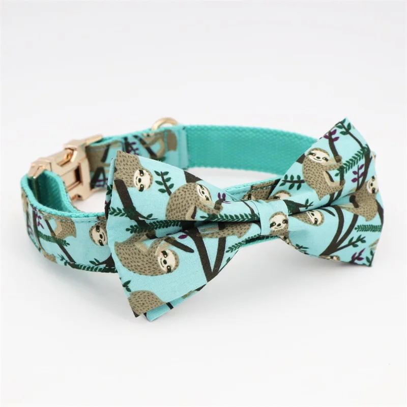 Ошейник для маленькой обезьяны галстук бабочка с металлической пряжкой