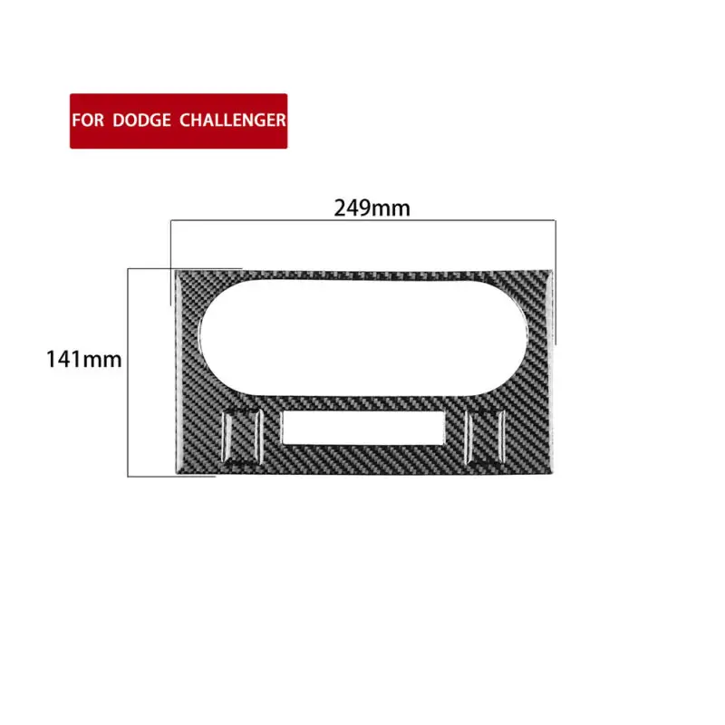 

Cover Carbon Fiber Stickers Exterior Mouldings Panel Waterproof Accessories