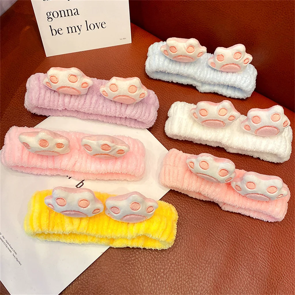 

【FS0904】Cartoon cat claw headband cute makeup headband girly headband hair accessories