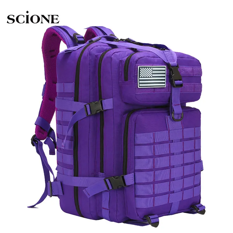 Тактический рюкзак 45 л военный армейский для кемпинга водонепроницаемый