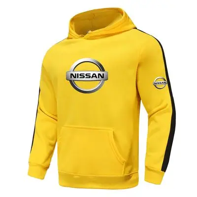 Новинка 2021 демисезонные мужские толстовки с логотипом Nissan спортивная одежда
