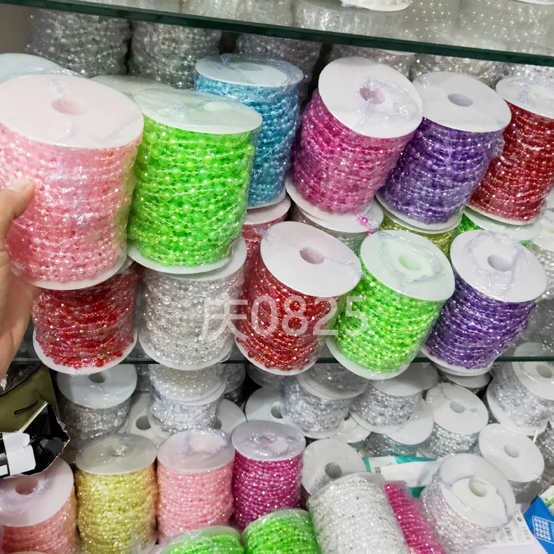 1 м блестки прозрачные хрустальные бусины Блестки из бисера тканевая отделка для