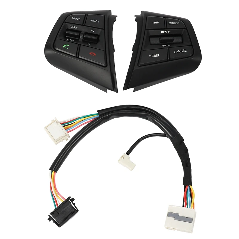 Круиз контроль громкости музыкальная кнопка и провод Кнопка рулевого колеса для