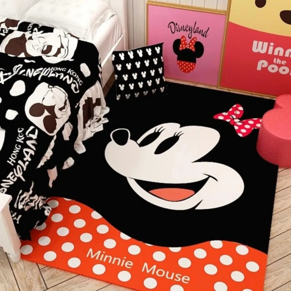 Дисней мультфильм Микки Минни Маус ковер дети Ванная комната коврик для спальни