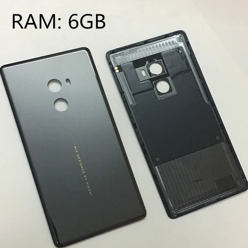 Керамическая задняя крышка аккумулятора для xiaomi Mi Mix2 чехол mi mix 2 корпуса телефона