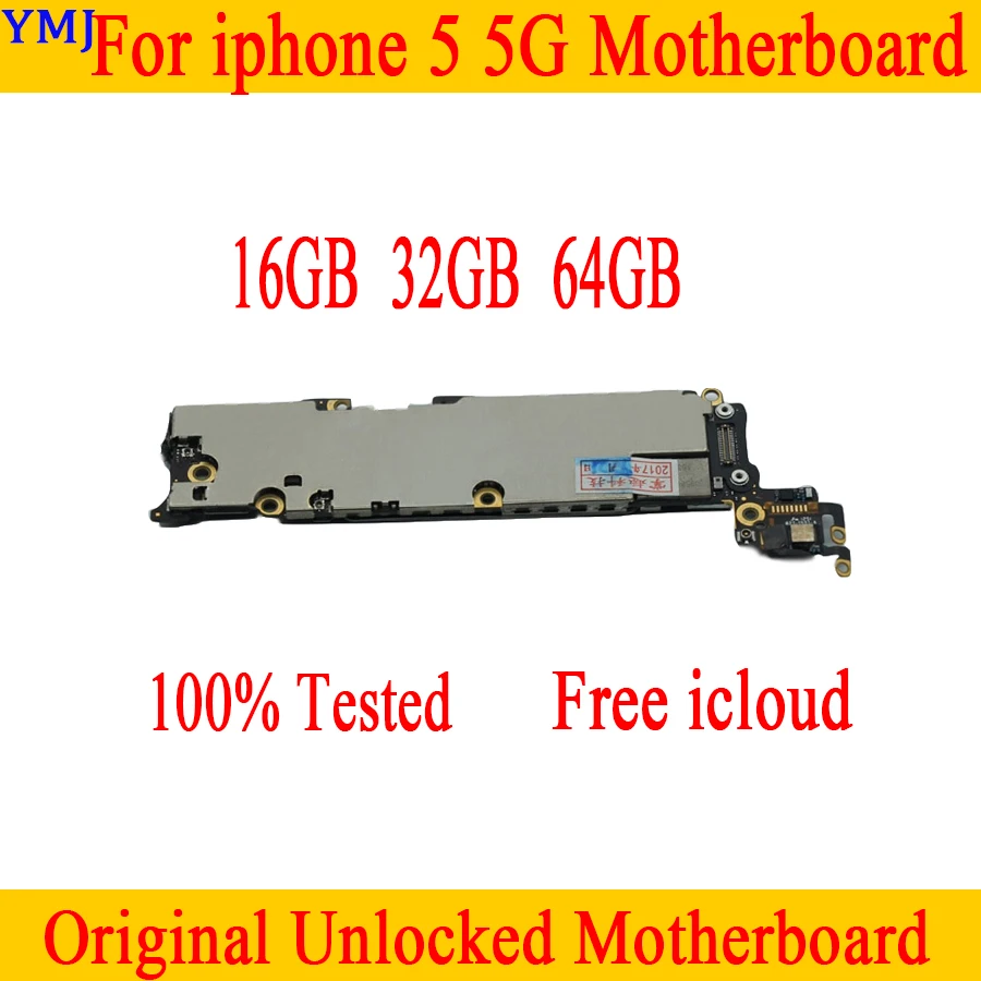 16 ГБ 32 64 для iphone 5 материнская плата с ОС Системы оригинальный разблокирована 5G