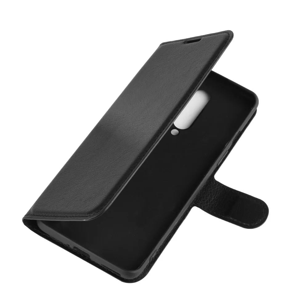 Роскошный флип-чехол для OnePlus 8 7 Pro 7T 6T 5 5T кожаный чехол Litchi stria искусственный