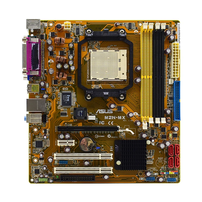 ASUS M2N-MX Socket AM2 NVIDIA NF6100-430 оригинальная материнская плата для ПК DDR2 Athlon 64 X2/Athlon64 FX Cpus