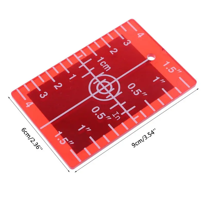 

Laser Target Card Plate For Green Red Laser Level Target Board Plate