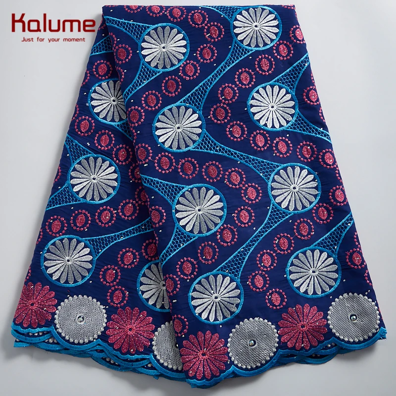 Калуме африканская кружевная ткань 2021 в нигерийском стиле хлопок кружево камень