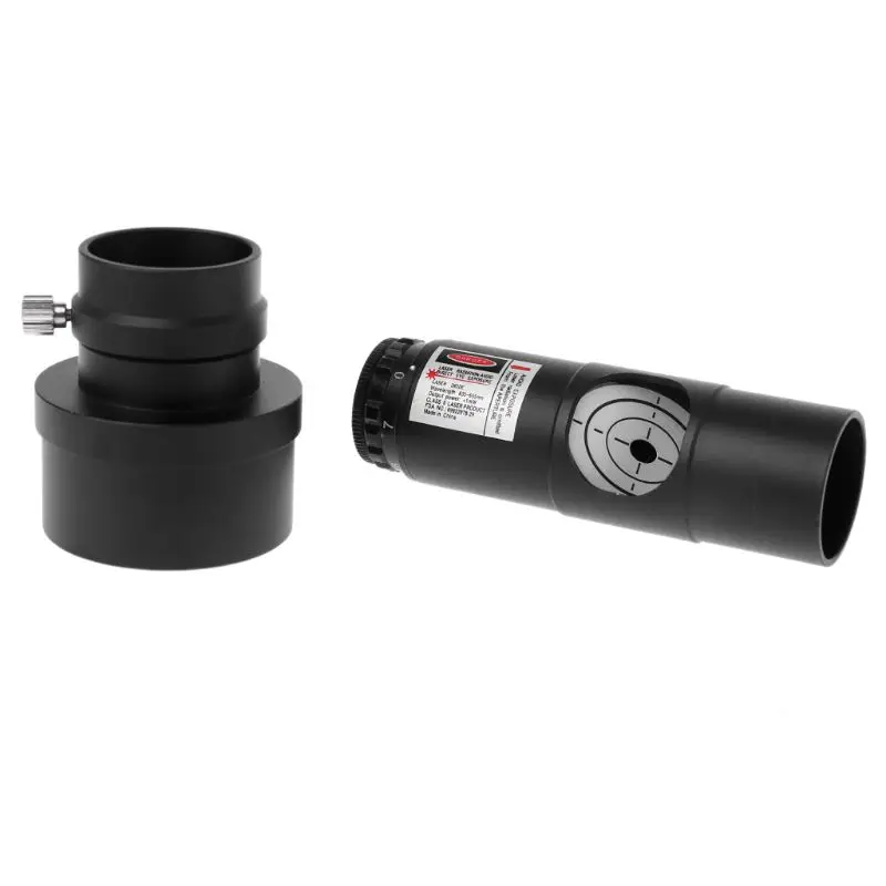 

1.25" Laser Collimator 2" Sleeve Adapter 7 Bright Level For Newtonian Reflector Telescope