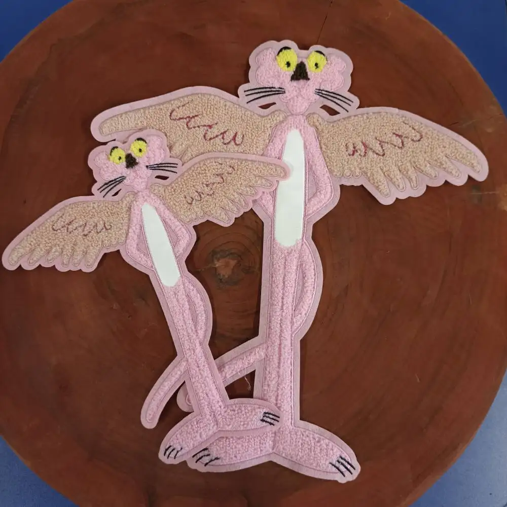 Аксессуары большой вышивкой большими крыльями с перьями тигровые) нашивки