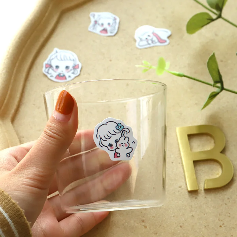 

100 Pcs/box Cute Single Cell Girls Bullet Journal Decorative Stationery Mini Stickers Scrapbooking DIY Diary Album Stick Lable